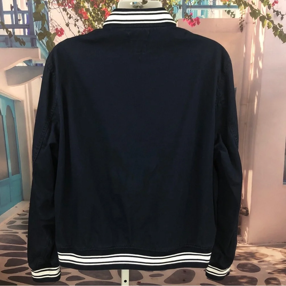 J. Crew Navy Blue Bomber Jacket